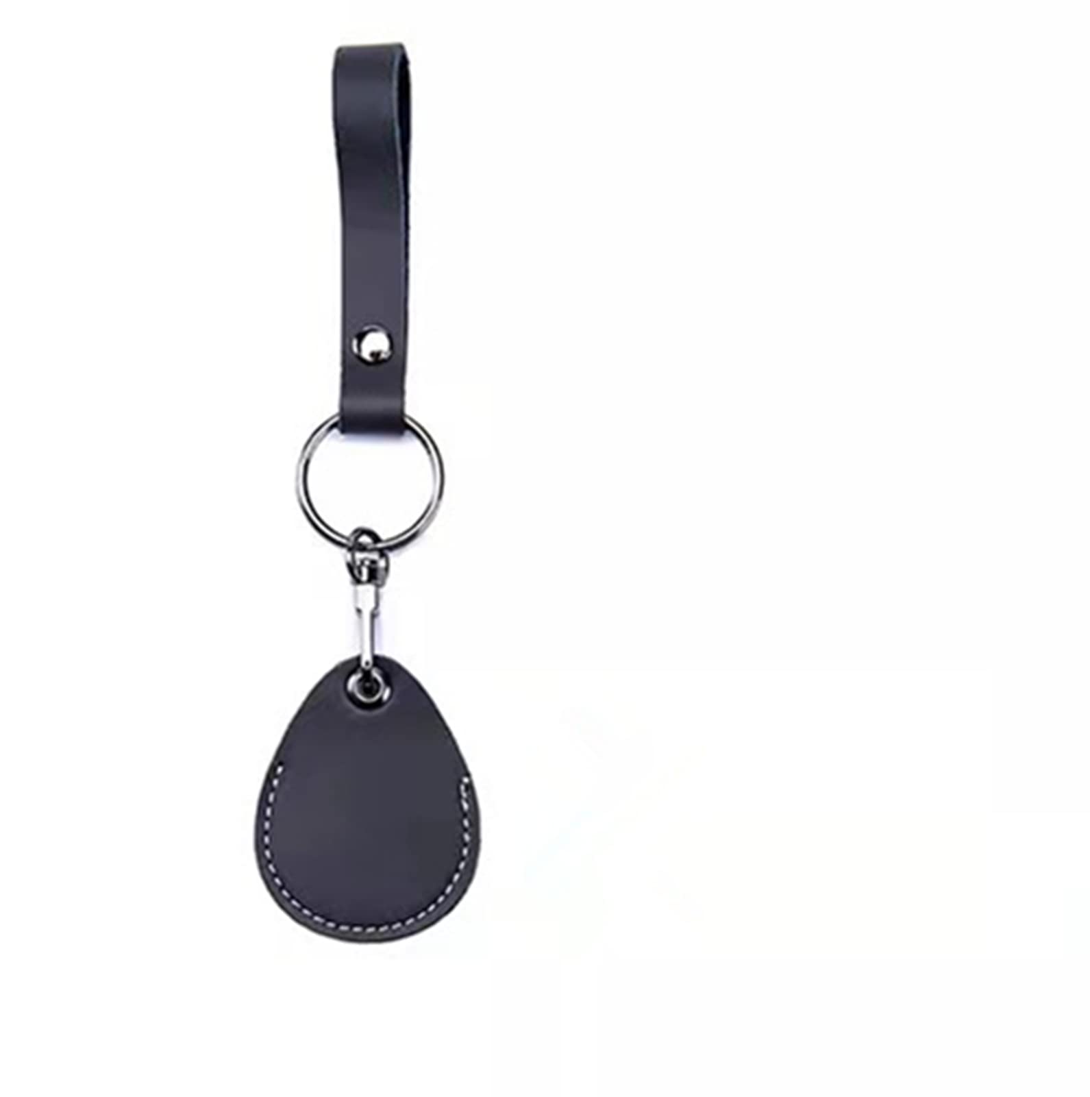 A Foreigner Zugangskartenhalter RFID Schlüsselanhänger Tasche Schlüsselanhänger NFC Smart Key Tag Karte RFID Pod ID Card Schutz Common Access Card Cover, schwarz von A Foreigner