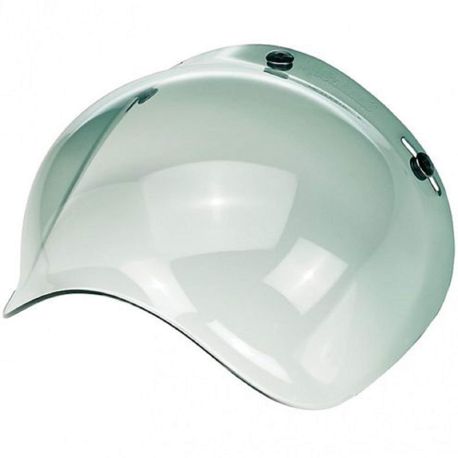 Visier Bubble Pan Bandit klar transparent X Helm Jet offen von A-Pro