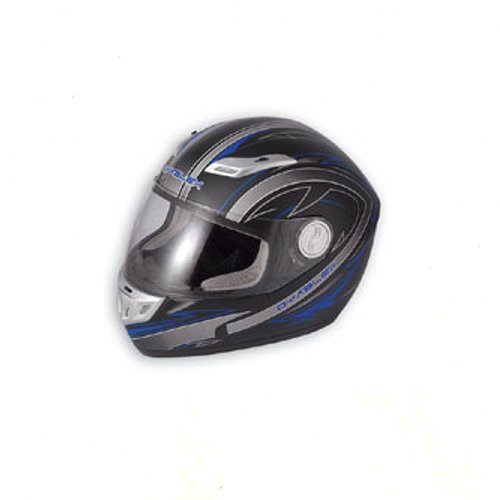 A-Pro Faser Integralhelm Motorrad Removable Waschbar ECE Genehmigt Matt Blau M von A-Pro