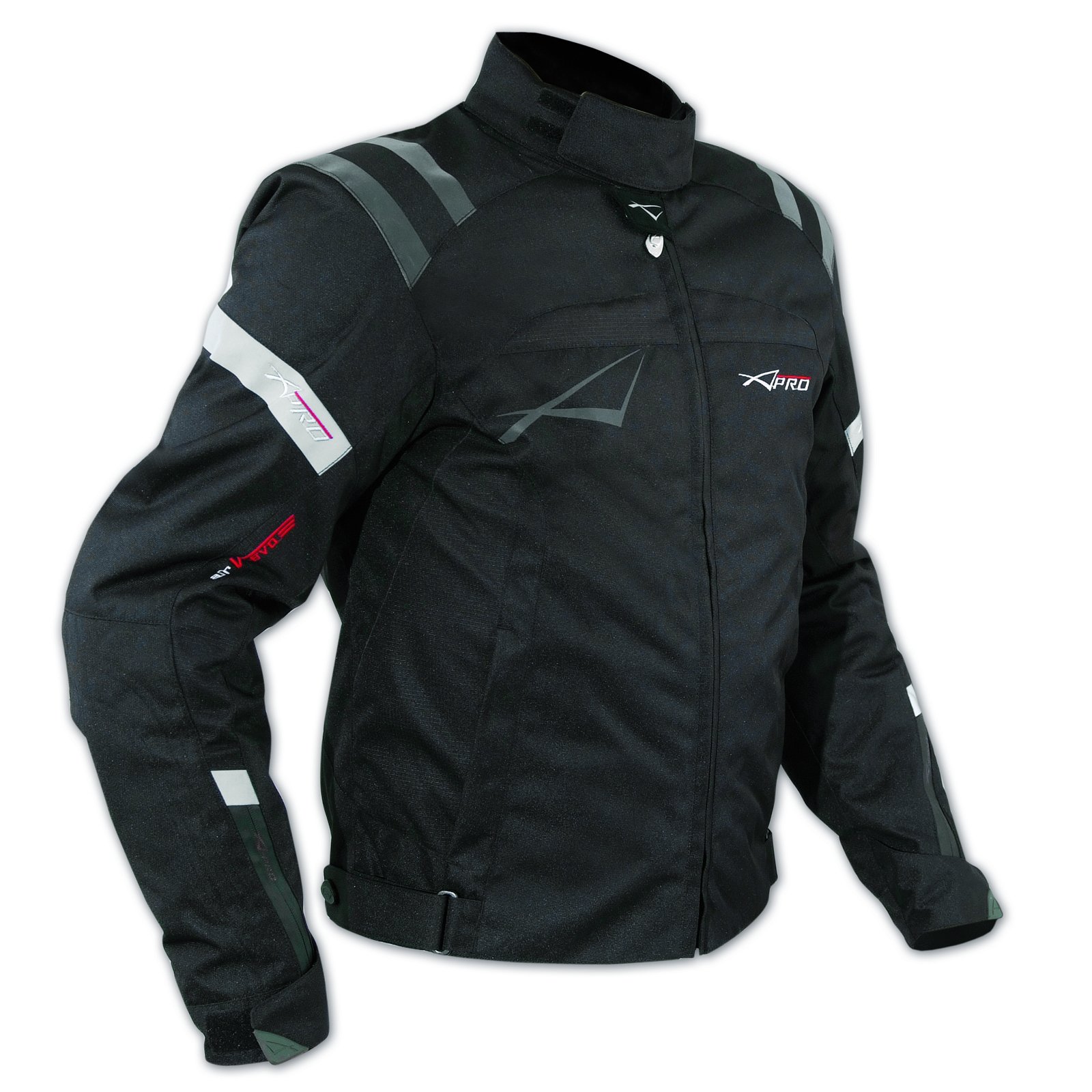 Jacke CE Ruestung Qualität Motorrad Thermal Innenbeschichtung Sport Schwarz M von A-Pro