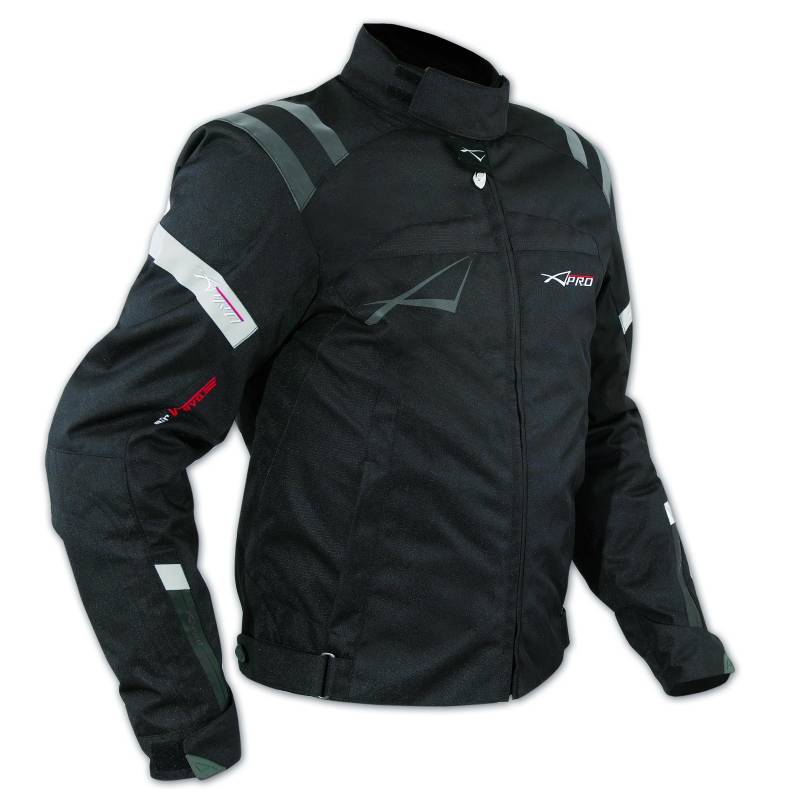 A-Pro Jacke CE Ruestung Qualität Motorrad Thermal Innenbeschichtung Sport Schwarz M von A-Pro