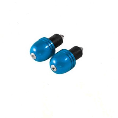 Lenkergewicht Lenkerende Lenkergriffe Quad Roller Universal 13 & 17mm Blau von A-Pro