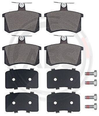 A.b.s. Bremsbelagsatz, Scheibenbremse [Hersteller-Nr. 36818] für Alfa Romeo, Audi, Fiat, Lancia, VW von A.B.S.