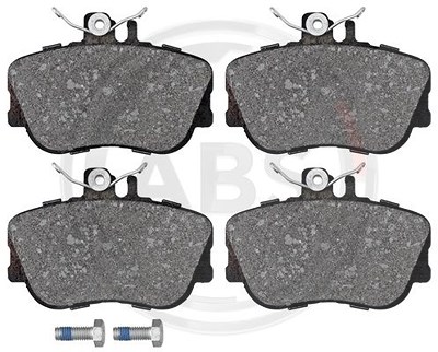 A.b.s. Bremsbelagsatz, Scheibenbremse [Hersteller-Nr. 36838] für Mercedes-Benz von A.B.S.