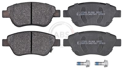 A.b.s. Bremsbelagsatz, Scheibenbremse [Hersteller-Nr. 37563] für Opel, Proton, Vauxhall von A.B.S.