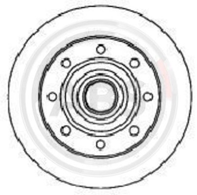 A.b.s. 1x Bremsscheibe [Hersteller-Nr. 17248] von A.B.S.