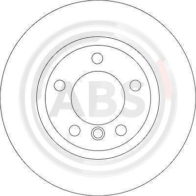 A.b.s. 1x Bremsscheibe [Hersteller-Nr. 16536] für BMW, Wiesmann von A.B.S.