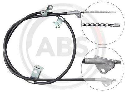 A.b.s. Handbremsseil Scheibenbremse Hinterachse [Hersteller-Nr. K19528] für Toyota von A.B.S.