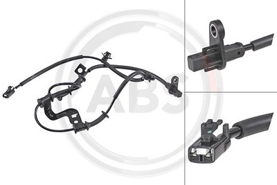 A.b.s. Sensor, Raddrehzahl [Hersteller-Nr. 31867] für Hyundai, Kia von A.B.S.