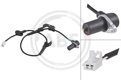 A.b.s. Sensor, Raddrehzahl [Hersteller-Nr. 31887] für Hyundai von A.B.S.