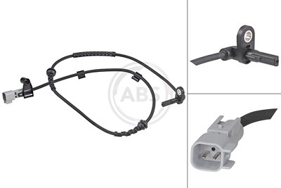 A.b.s. Sensor, Raddrehzahl [Hersteller-Nr. 32072] für Chevrolet von A.B.S.