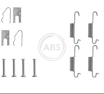 A.b.s. Zubehörsatz, Bremsbacken [Hersteller-Nr. 0527Q] für Audi, VW von A.B.S.