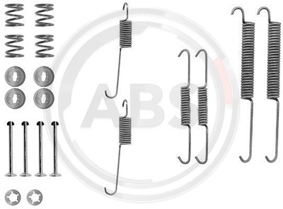 A.b.s. Zubehörsatz, Bremsbacken [Hersteller-Nr. 0754Q] für Citroën, Peugeot von A.B.S.