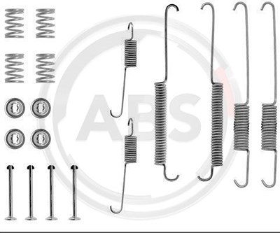 A.b.s. Zubehörsatz, Bremsbacken [Hersteller-Nr. 0640Q] für Citroën, Ford, Hyundai, Kia, Peugeot von A.B.S.