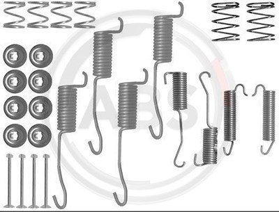 A.b.s. Zubehörsatz, Bremsbacken [Hersteller-Nr. 0776Q] für Alfa Romeo, Iveco, Ldv von A.B.S.