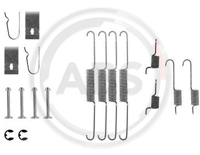 A.b.s. Zubehörsatz, Bremsbacken [Hersteller-Nr. 0636Q] für Kia, Mazda von A.B.S.