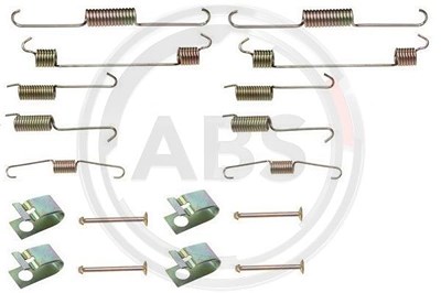 A.b.s. Zubehörsatz, Bremsbacken [Hersteller-Nr. 0803Q] für Mazda von A.B.S.