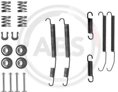 A.b.s. Zubehörsatz, Bremsbacken [Hersteller-Nr. 0760Q] für Mitsubishi, Subaru von A.B.S.