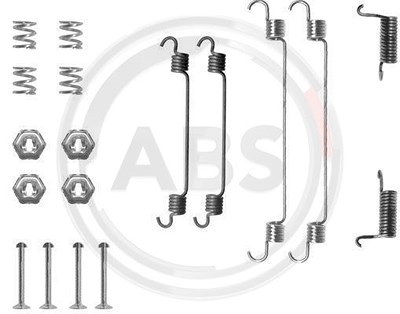 A.b.s. Zubehörsatz, Bremsbacken [Hersteller-Nr. 0737Q] für Nissan von A.B.S.