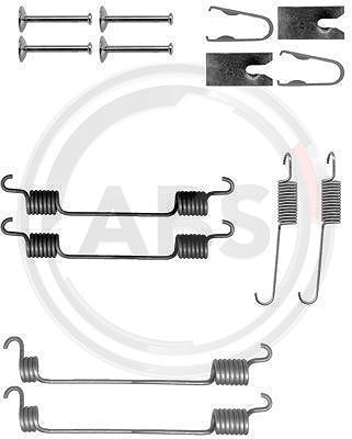 A.b.s. Zubehörsatz, Bremsbacken [Hersteller-Nr. 0797Q] für Toyota von A.B.S.