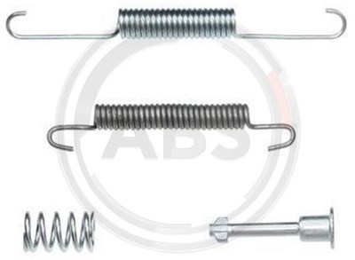 A.b.s. Zubehörsatz, Feststellbremsbacken [Hersteller-Nr. 0826Q] für Daimler, Jaguar von A.B.S.