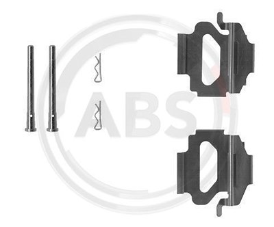A.b.s. Zubehörsatz, Scheibenbremsbelag [Hersteller-Nr. 1140Q] für Ford von A.B.S.