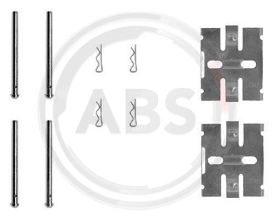 A.b.s. Zubehörsatz, Scheibenbremsbelag [Hersteller-Nr. 0932Q] für Volvo von A.B.S.