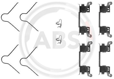 A.b.s. Zubehörsatz, Scheibenbremsbelag [Hersteller-Nr. 1254Q] für Toyota von A.B.S.