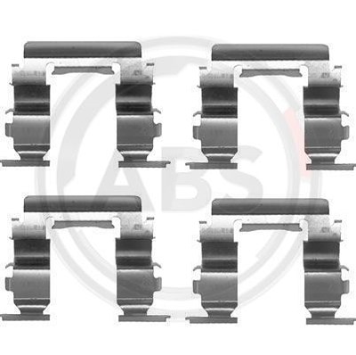 A.b.s. Zubehörsatz, Scheibenbremsbelag [Hersteller-Nr. 1181Q] für Nissan von A.B.S.