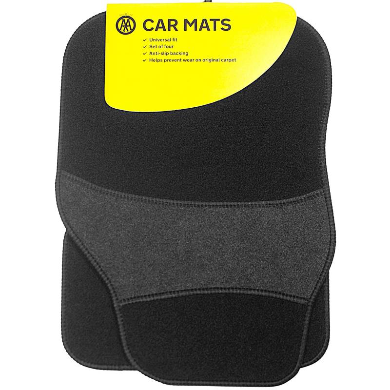 AA Car Essentials AA9942 Universal-Automatten, 4 Stück von AA