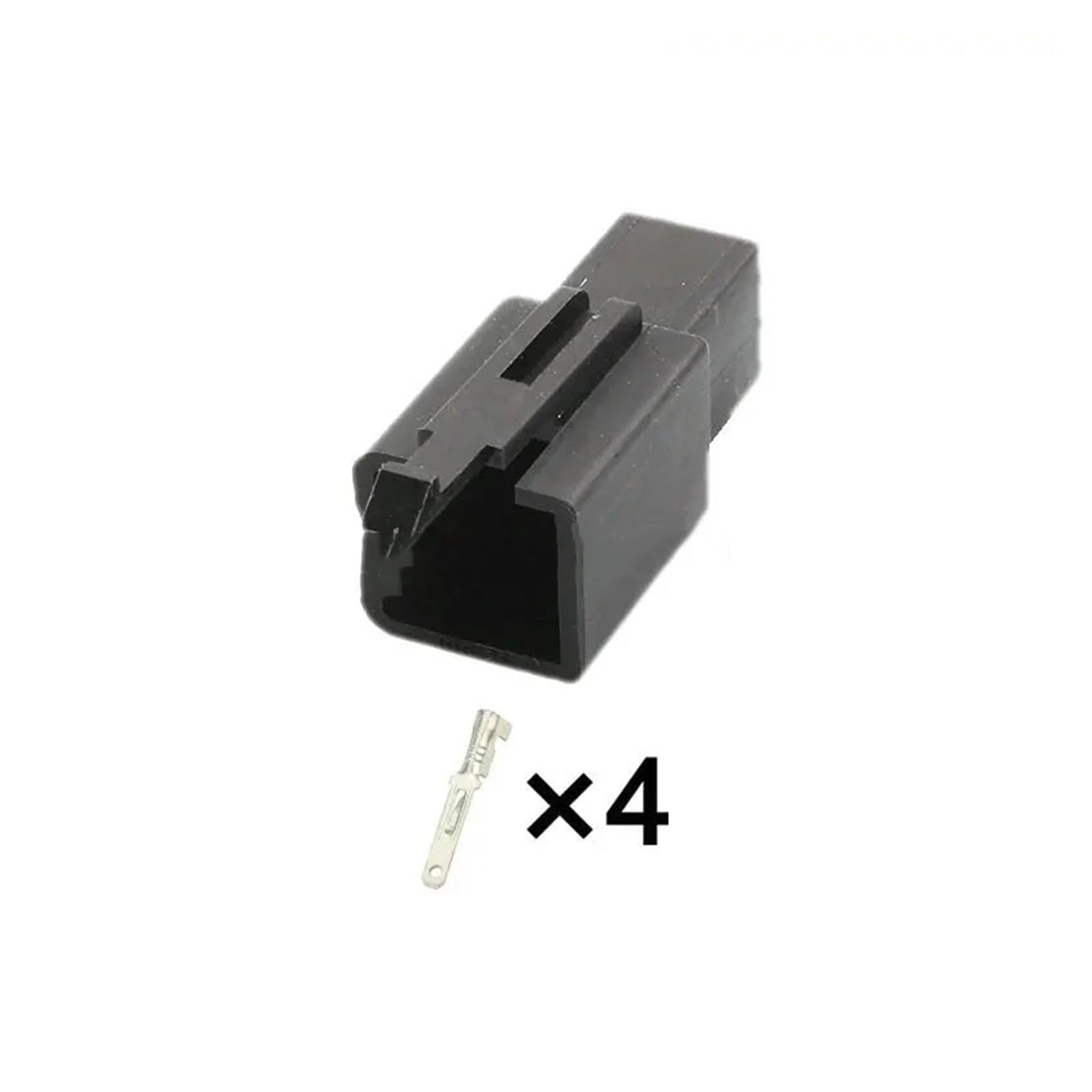 1-20sets 4pin Kabelbaum Stecker Schwarz Buchse 6040-4111(Male set,1set) von AANAN