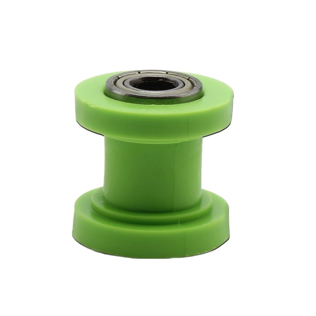 8/10mm Antriebskette Roller Pulley Radspanner Guide for ATV CRF CR XR Enduro Motorrad Motocross Dirt Bike(Green-M10) von AANAN