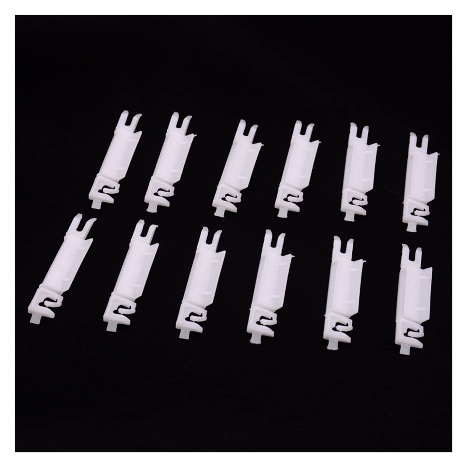 AANAN 12 Teile/satz Frontscheibe Trim Streifen Feste Klemm Clips Auto Clip Kompatibel Mit Frontscheibe Trim Streifen Verschluss 8120AL 8120AF von AANAN