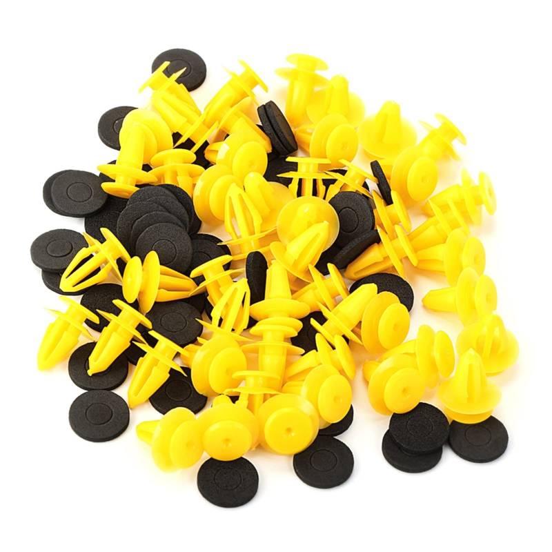 AANAN 50PCS Auto Tür Panel Clips Befestigungs Verschluss Kompatibel Mit Cooper One S R50 R53 R56 R58 R59 R60 F55 f56 von AANAN