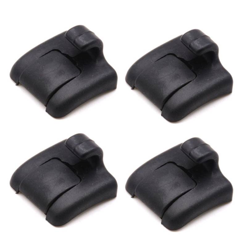 AANAN Auto Hinten Tür Fenster Jalousie Clips Haken Kompatibel Mit A4 B6 B7 RS4 2001 2002 2003 2004 2005 2006 2007 2008 A3 8E0861337(4PCS) von AANAN