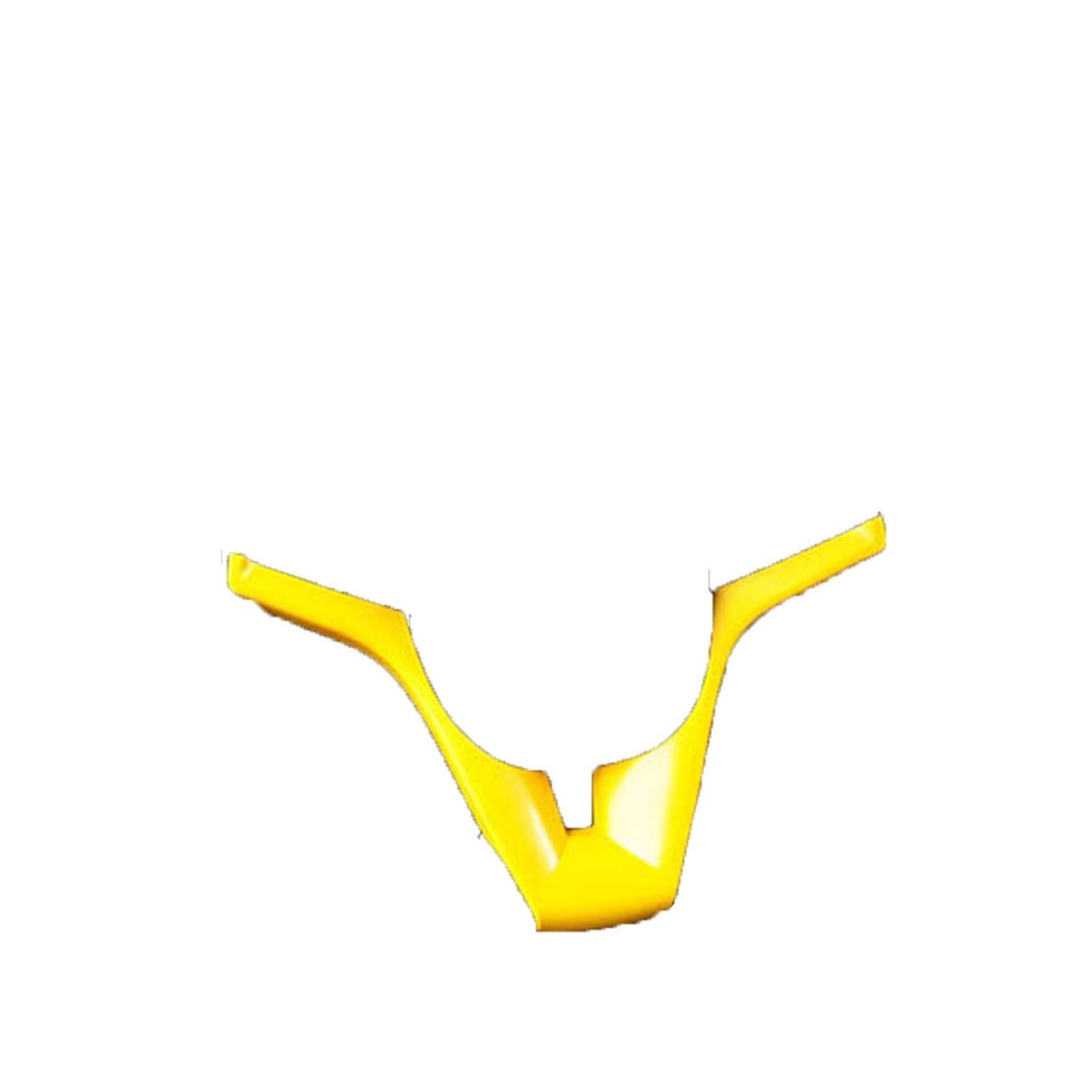 AANAN Autozubehör Kompatibel mit Cruze Trax Tracker Sonic Car Styling Lenkrad Chromverkleidung Einsatzaufkleber(Yellow) von AANAN