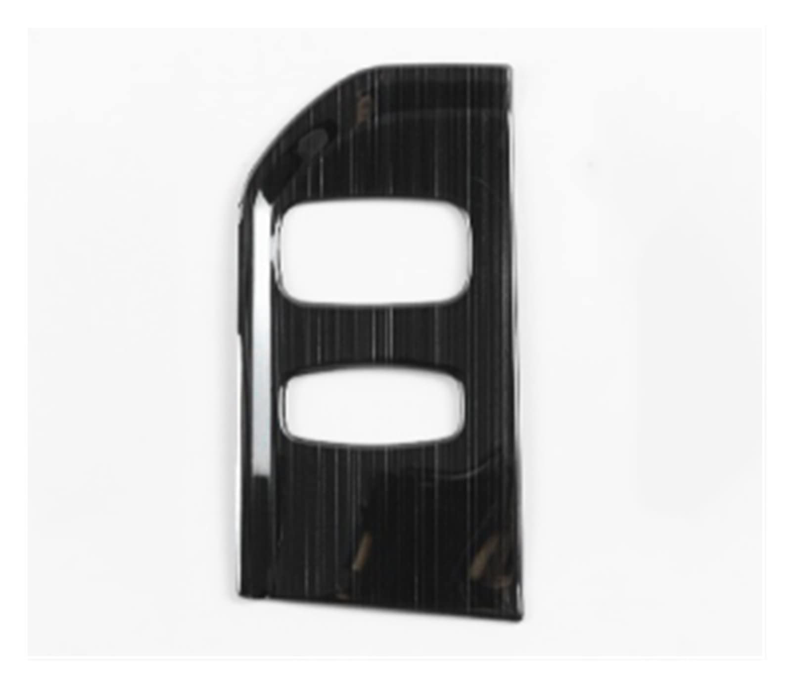 AANAN Edelstahl Auto Styling Konsole Schlüsselloch Panel Rahmen Abdeckung Trim Kompatibel Mit XC60 2013-2017 LHD Innen Zubehör Aufkleber(Svart) von AANAN