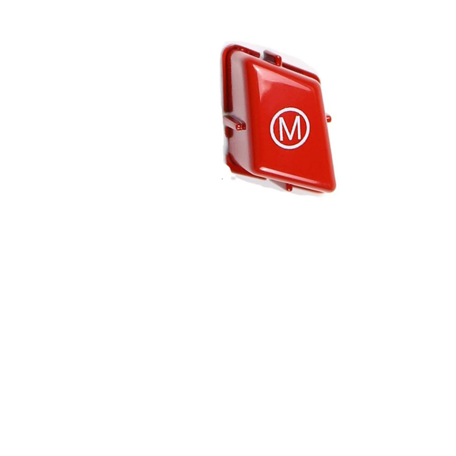 AANAN Lenkrad-Modus-Schalterknopf, kompatibel mit E90 E92 E93 M3 E82(Rosso) von AANAN