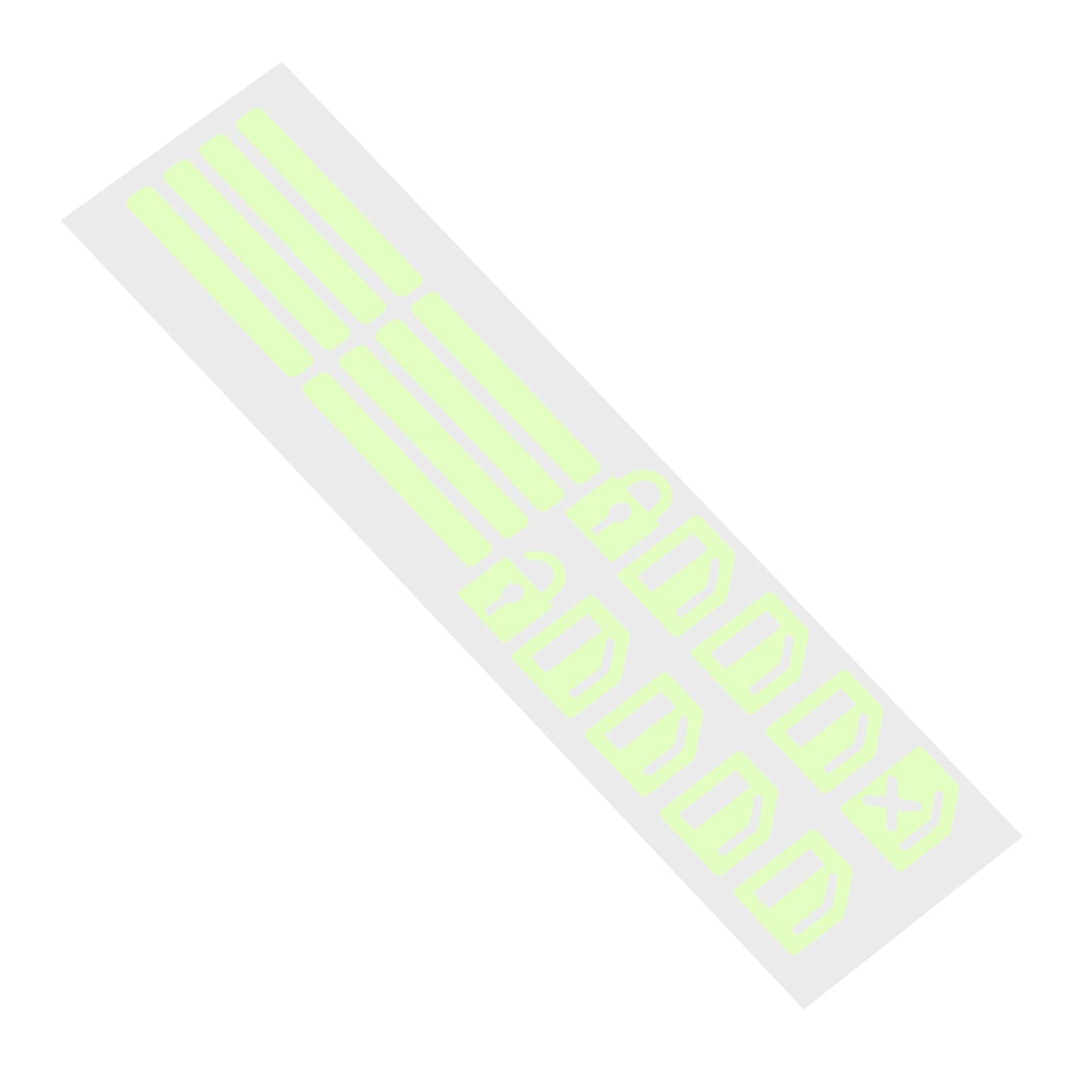 AANAN Leuchtender Knopfaufkleber for das Bedienfeld der Autotürfenster, kompatibel mit Forester XV Outback Ascent Legacy Impreza Swift Sx4(Green) von AANAN