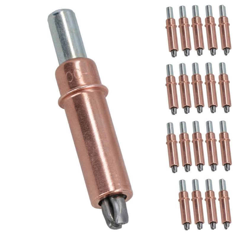 AB Tools 6 mm temporäre Cleco Fastener Skin Pin Blech Griffe - 20 Stück von AB Tools