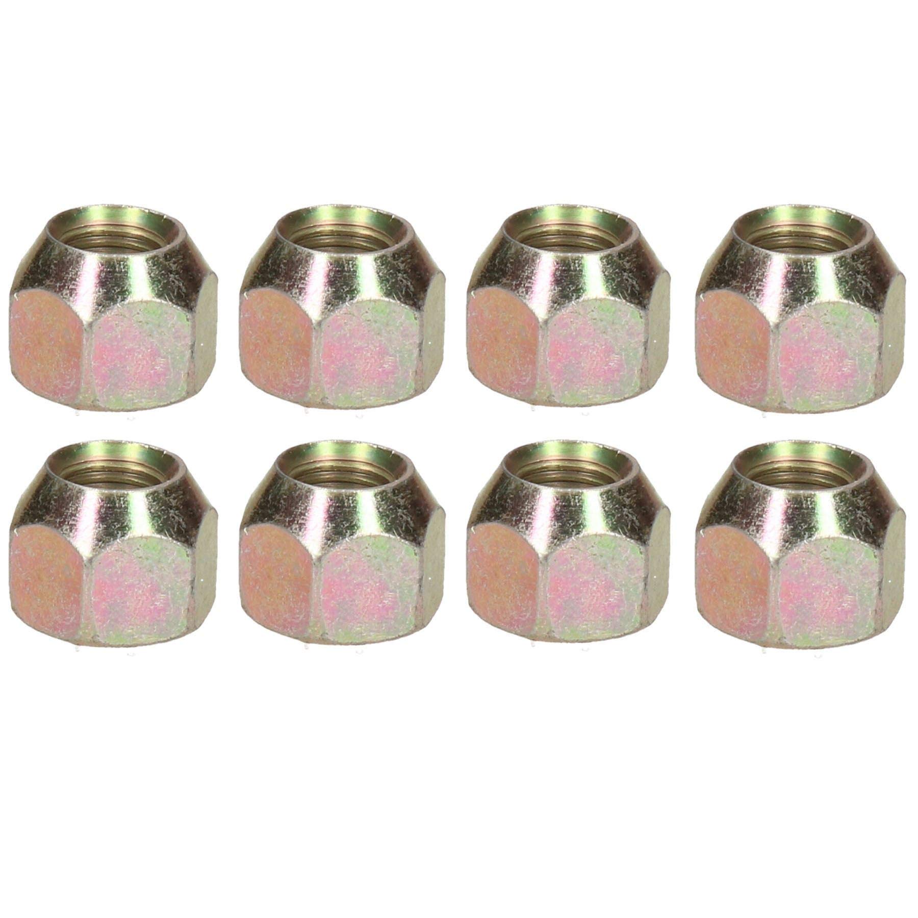 AB Tools 8pk 3/8" UNF Konische Radmuttern Mutter für Anhänger Suspension Hubs Anhänger von AB Tools