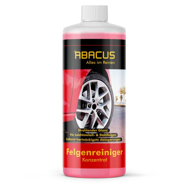 ABACUS® 1000 ml Tyrex - Felgenreiniger sauer Felgen-Reiniger Stahlfelgen Konzentrat (2675) von ABACUS