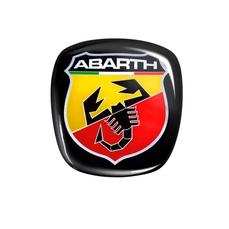 Abarth 32027 3D-Ersatz-Aufkleber für FIAT Grande Punto, Black von Abarth