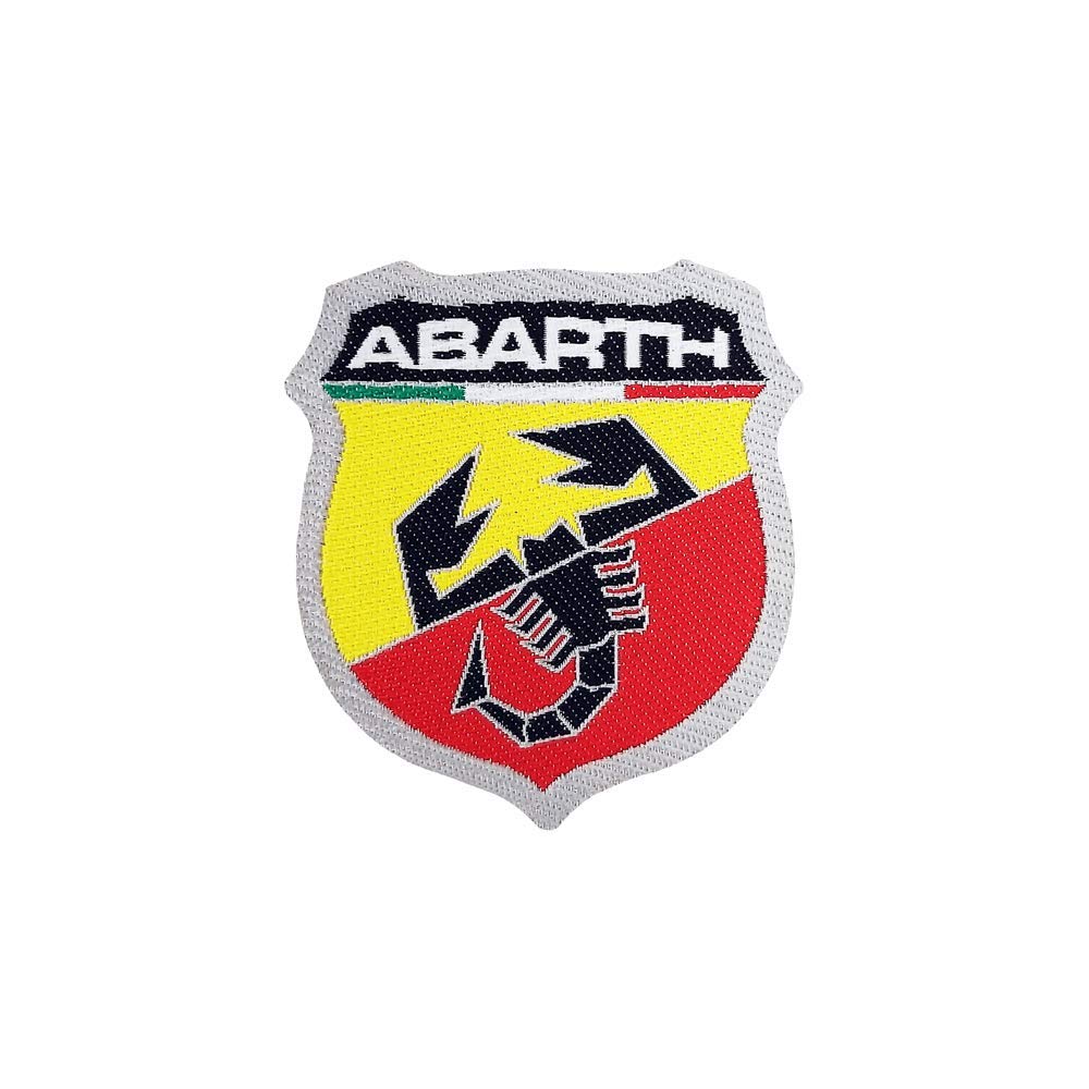 Abarth Aufnäher Aufkleber, 48 x 51 mm von Abarth