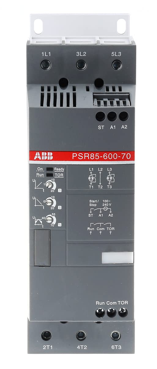 ABB PSR Sanftstarter 3-phasig 45 kW, 600 V ac / 85 A, Manuell von ABB