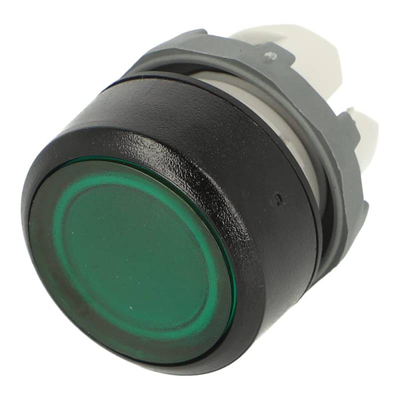 MP1-11G | 1SFA611100R1102 | MP1-11G | ABB MODULAR PUSHBUTTON, MOMENTARY, FLUSH, GREEN, ILLUMINATED, BLACK PLASTIC, NO CONTACT BLOCK von ABB