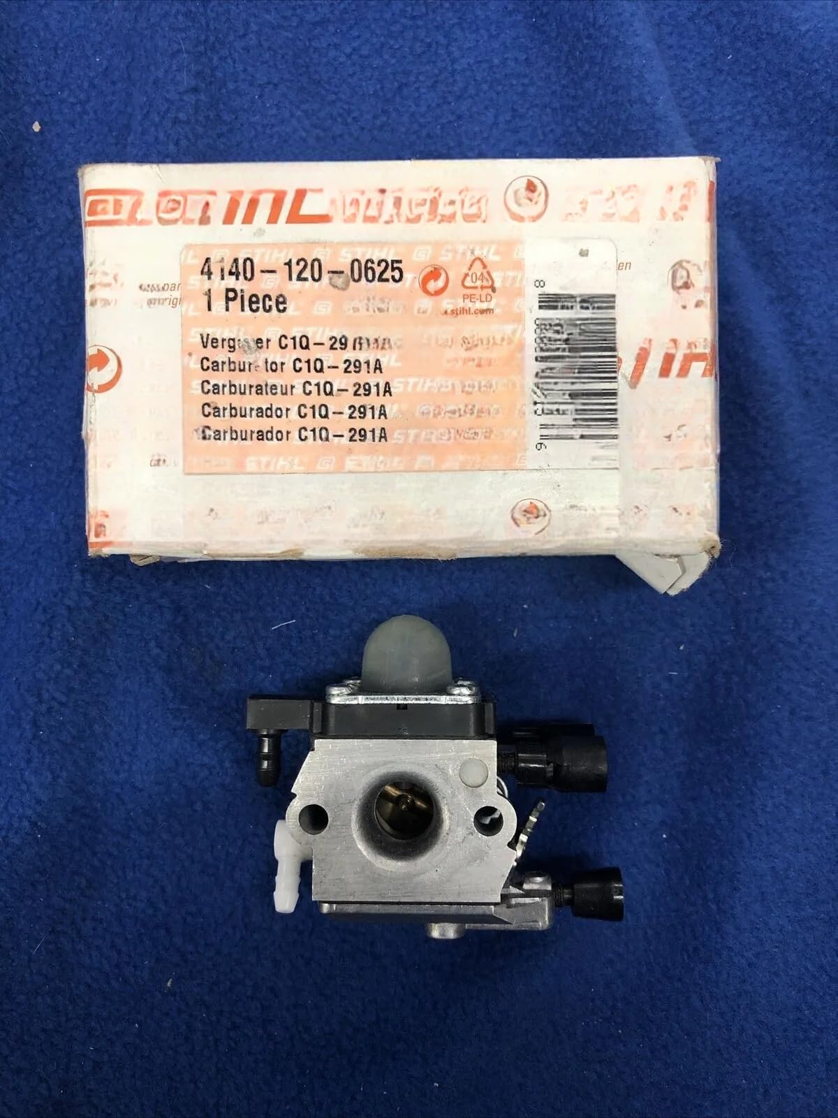 ABBINK Vergaser C1Q-S291D HL55 HL 45 55 FS 38 4140-120-0625#GM-A7B1, Ersatz für Stihl OEM, schwarz von ABBINK