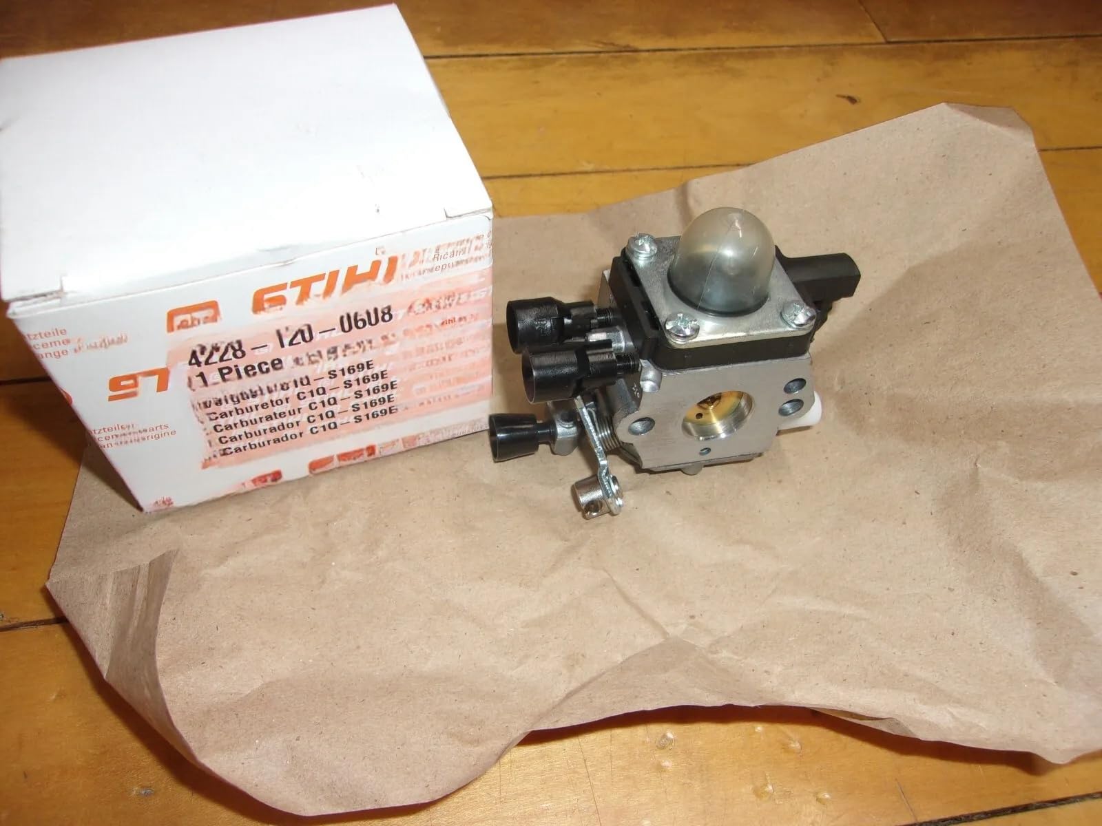 Vergaser C1Q-S169E HS45 HS 45 4228-120-0608 Hecke #GM-N10A2, Ersatz für Stihl OEM von ABBINK