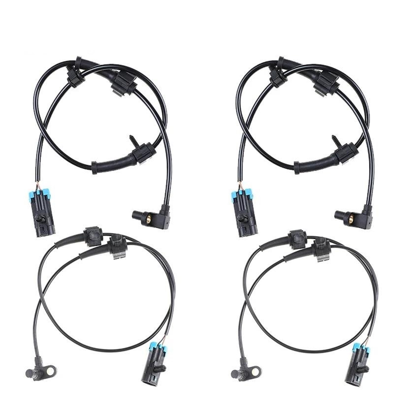 ABS Sensor Kabel 15874864 15862988 Vorne Links Vorne Rechts ABS Rad Geschwindigkeit Sensor Für Hummer Für GM 2006-2010 H3 ABS Sensor Raddrehzahl Hinterachse(4pcs) von ABLSUR