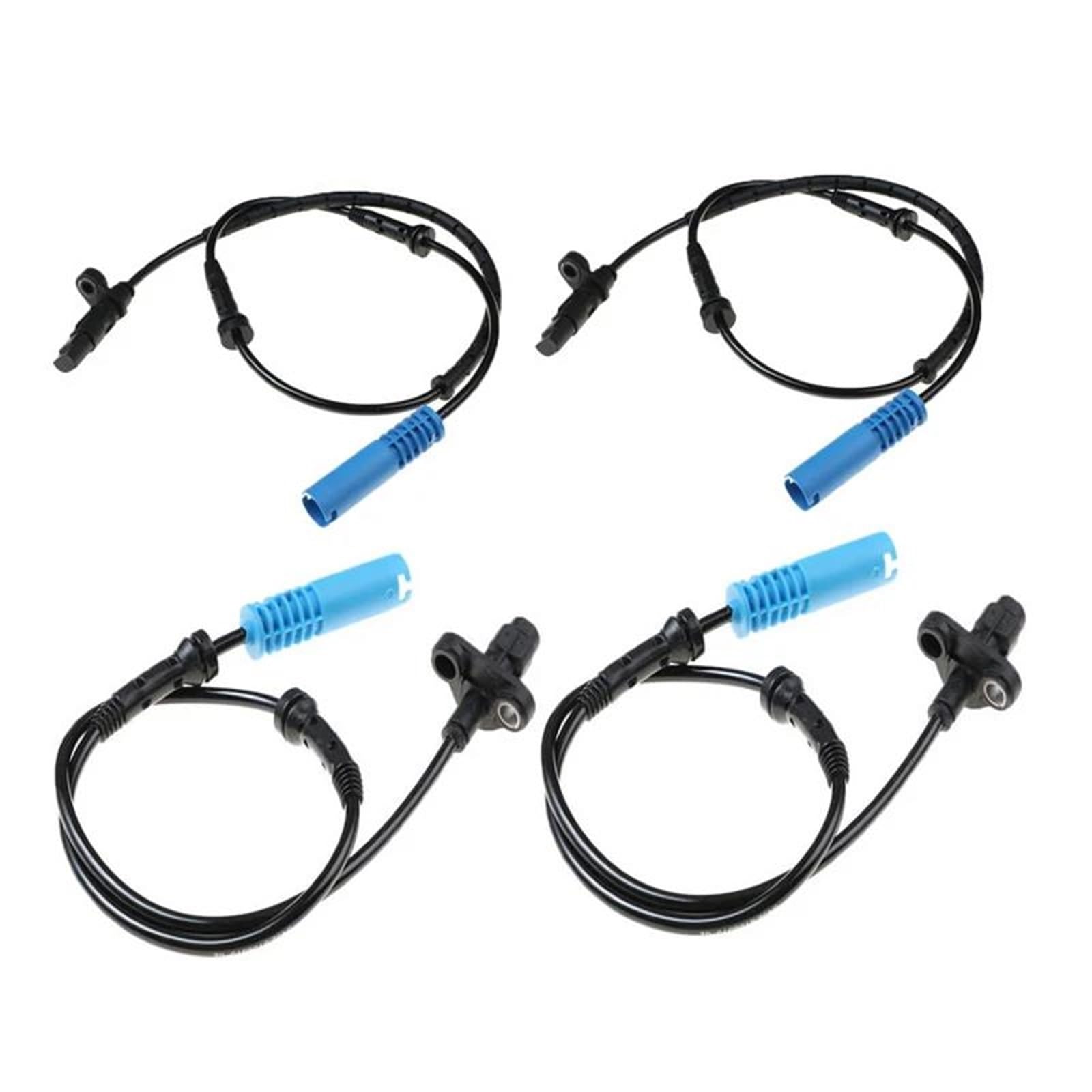 ABS Sensor Kabel 34526756375 34526756376 Vorne Hinten Links Rechts ABS Rad Geschwindigkeit Sensor Für E39 525 528 540 ABS Sensor Raddrehzahl Hinterachse(4PCS) von ABLSUR